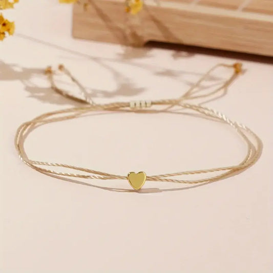 Mini Love Heart Beads